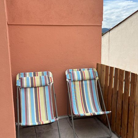 Au Coeur De Ville Avec Terrasse Céret Esterno foto